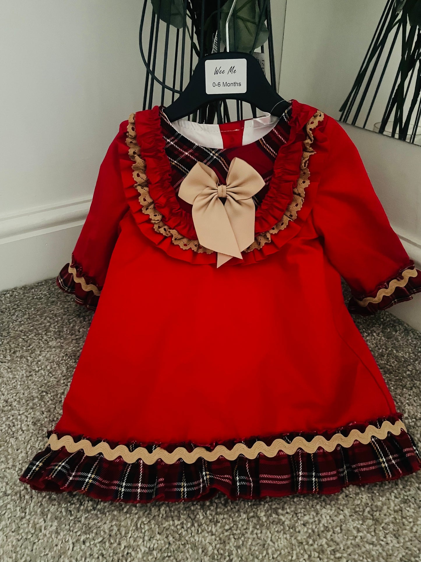 Wee Me Tartan Aline Dress