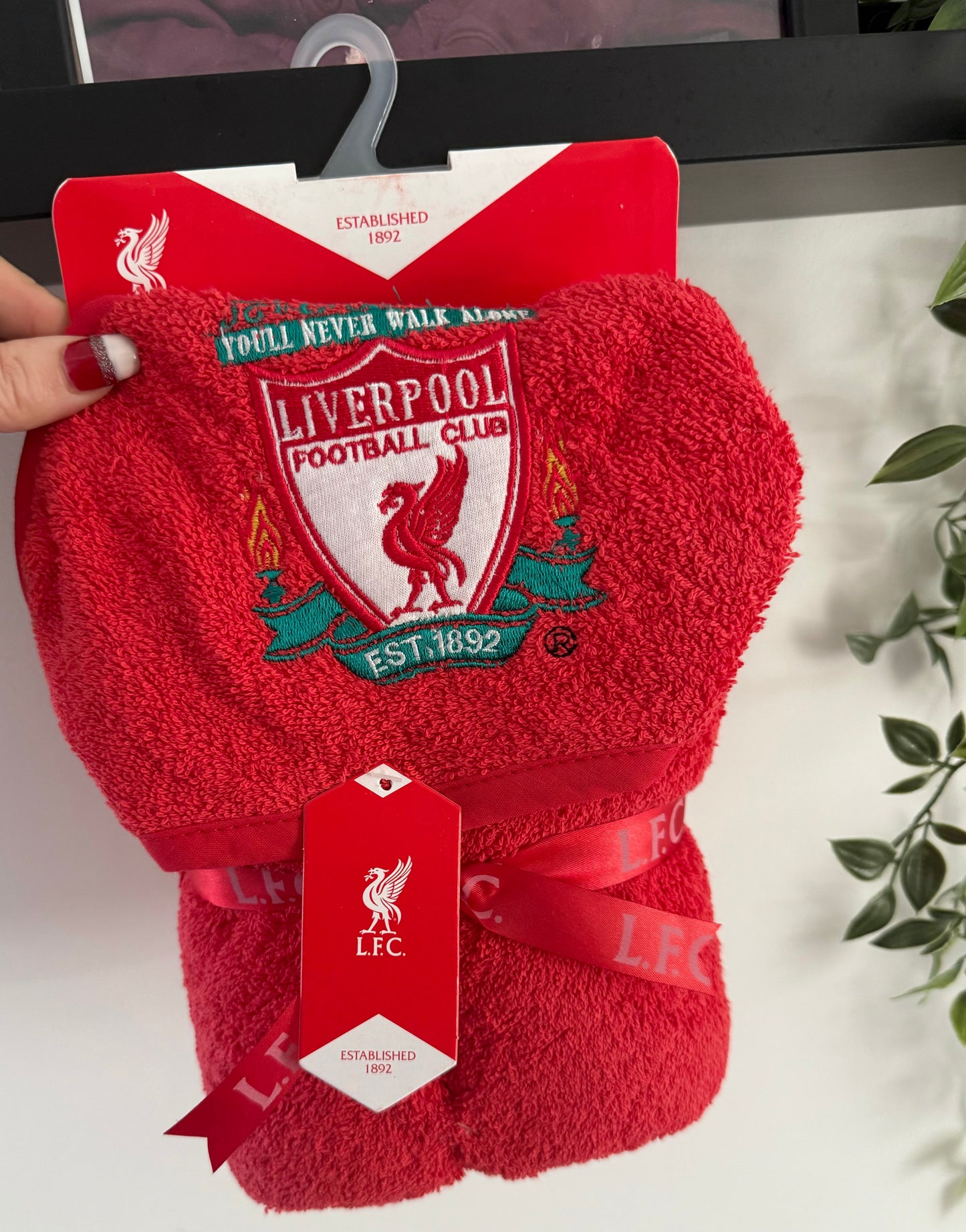 Red Liverpool Towel